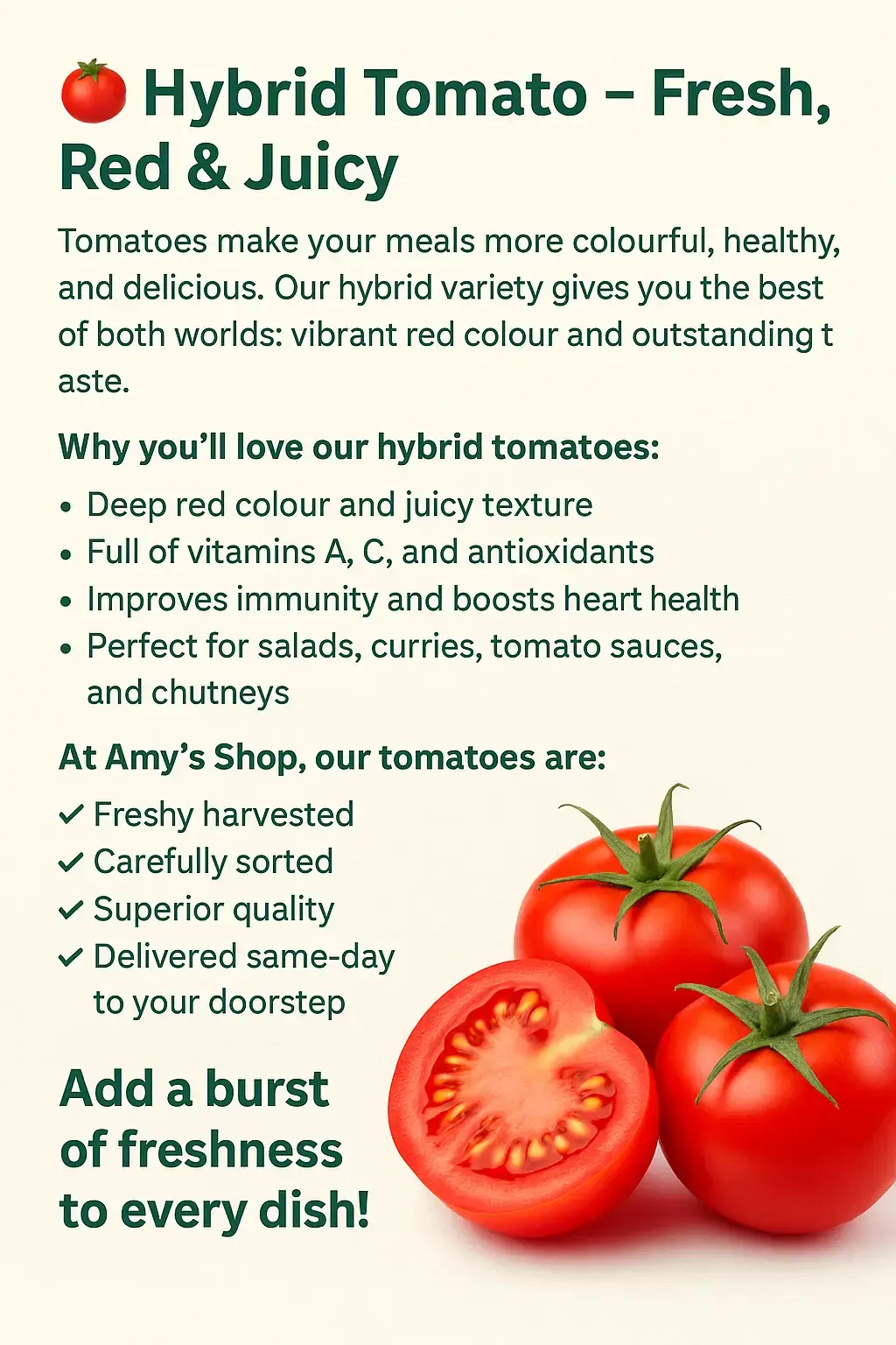 Hybrid Tomato - Tamatar