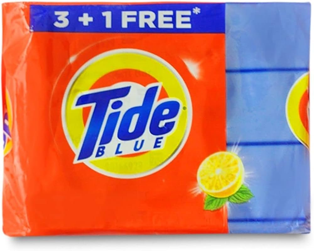 Tide Blue Bar 3+1 Free 100g