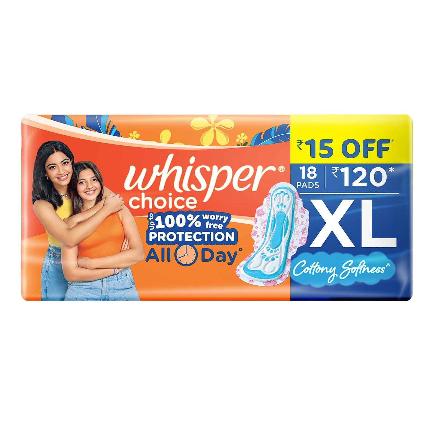 Whisper Choice 18 pad Xl