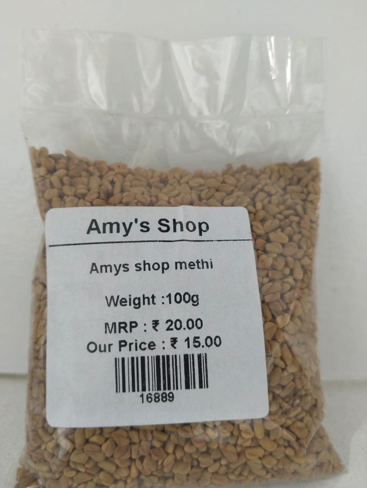Amys shop methi 50g