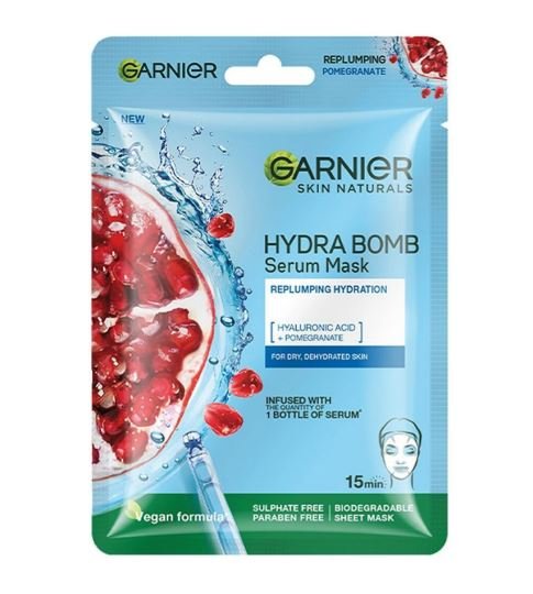 Garnier Hydra Bomb Serum Mask Replumping Hydration 28g