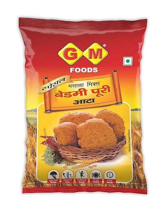 GM Foods Bedmi Puri Flour Mix 500g