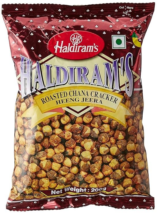 Haldiram's Roasted Chana Cracker Heeng Jeera 200g