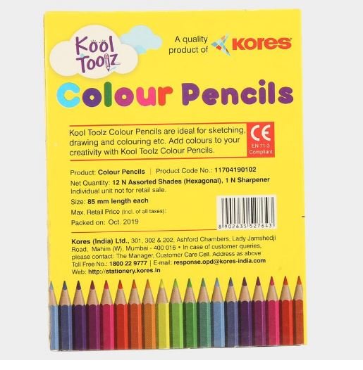 Kores Colour Pencils Kool Toolz 10N