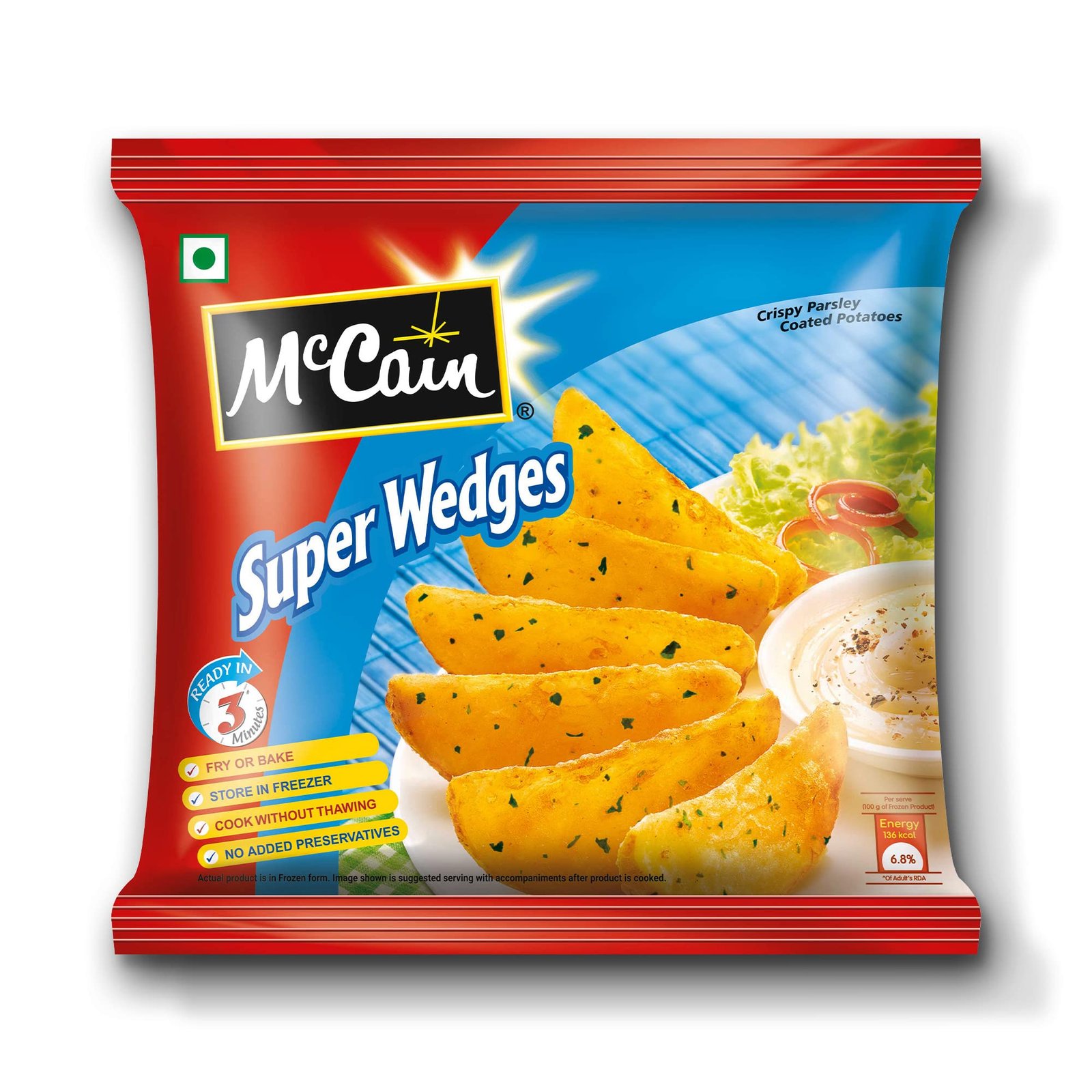 Mc Cain Super Wedges (Frozen) 400g